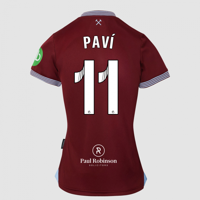Signed Womens 25/26 Home Shirt - Pavi