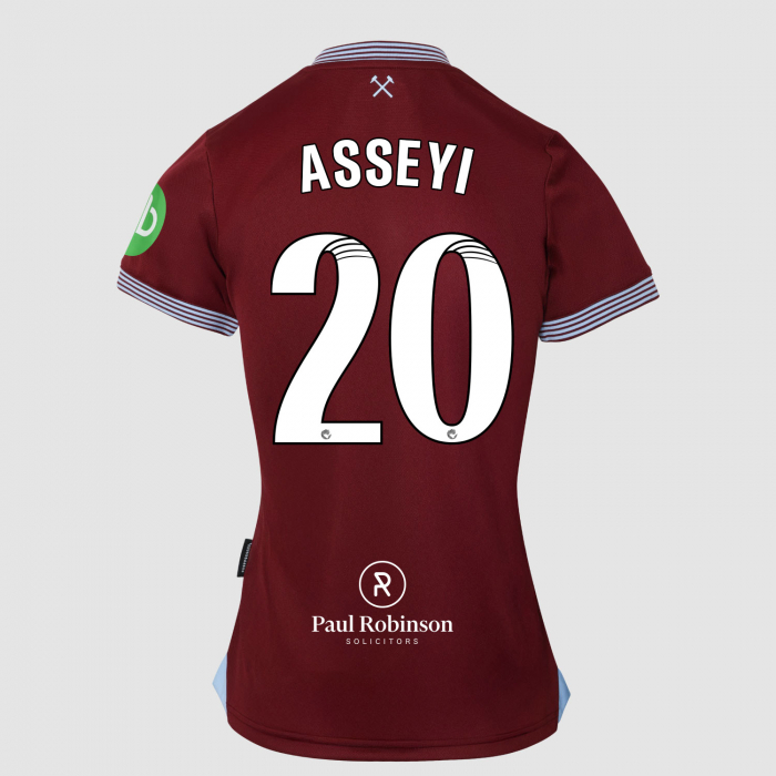 Signed Womens 25/26 Home Shirt - Asseyi