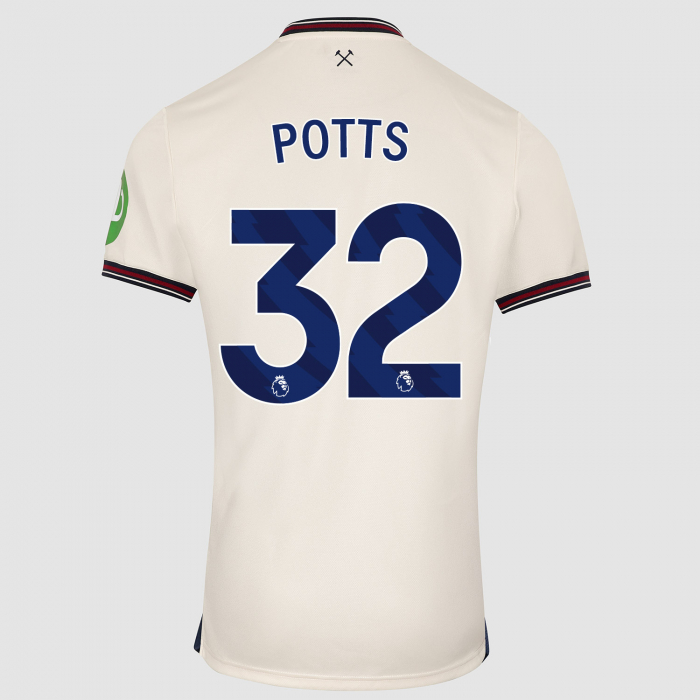 Pre Season 25/26  Away Shirt - Potts Pre Season 25/26  Away Shirt - Potts