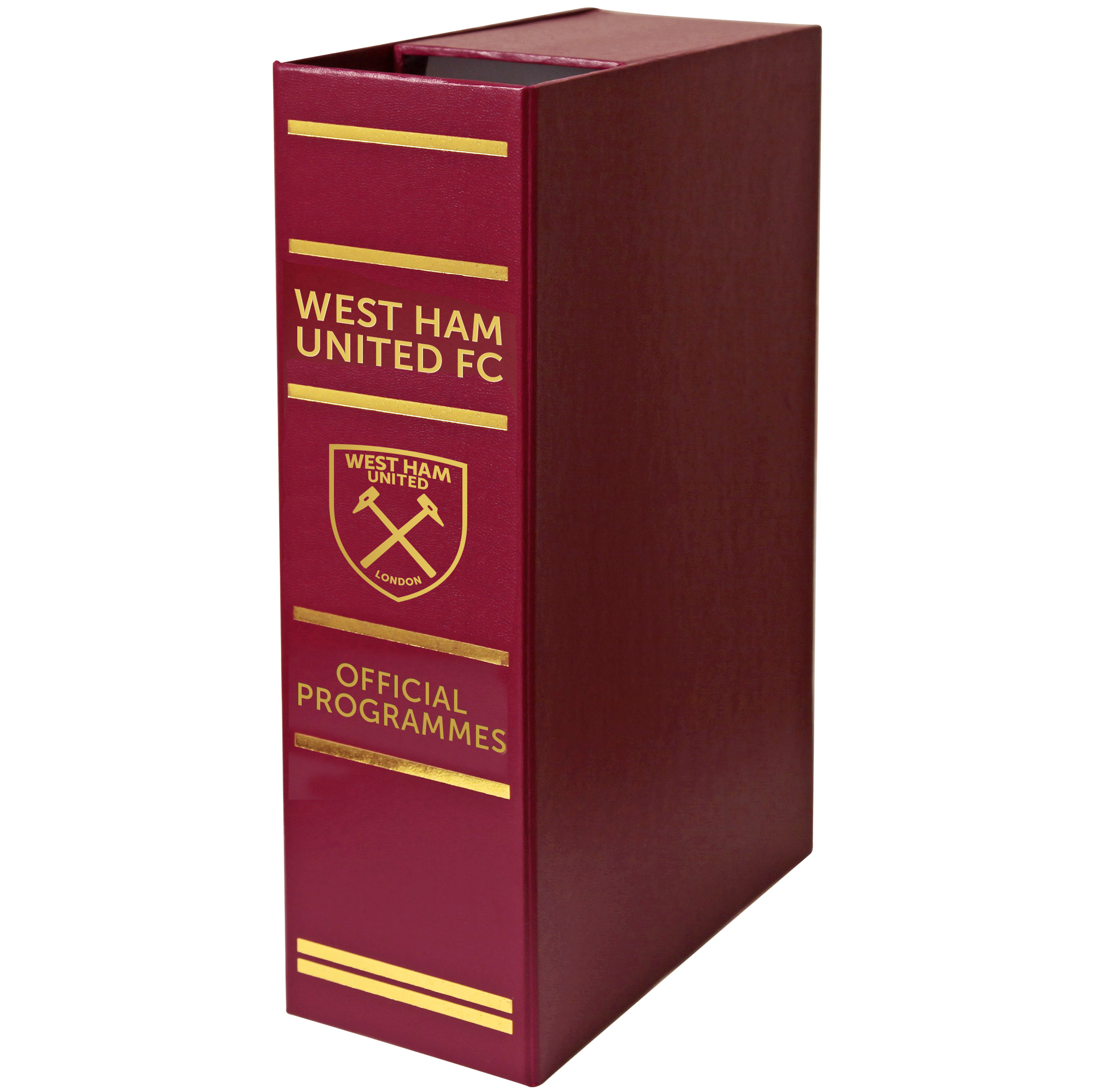West Ham Programme Binder West Ham Programme Binder