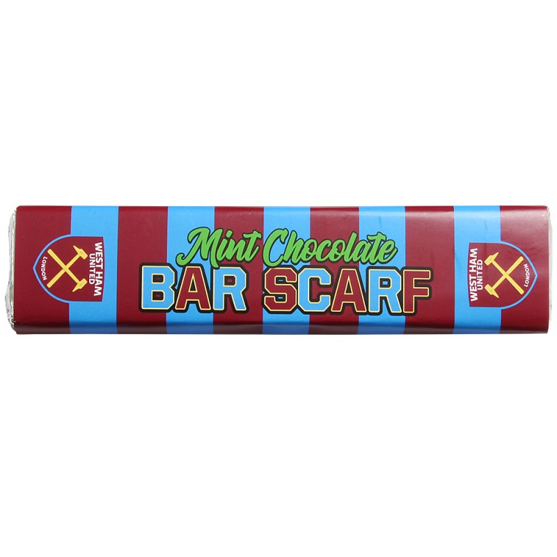 West Ham Mint Chocolate Bar