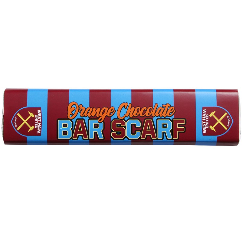 West Ham Orange Chocolate Bar West Ham Orange Chocolate Bar