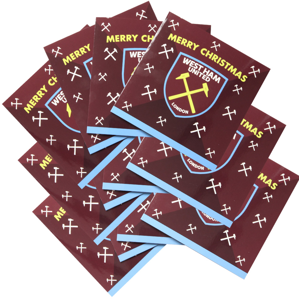West Ham 12 Pack Christmas Cards
