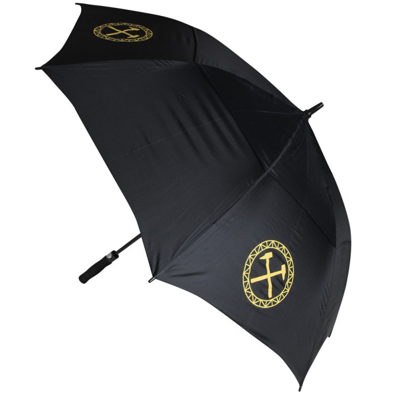 Black Crest Large Umbrella