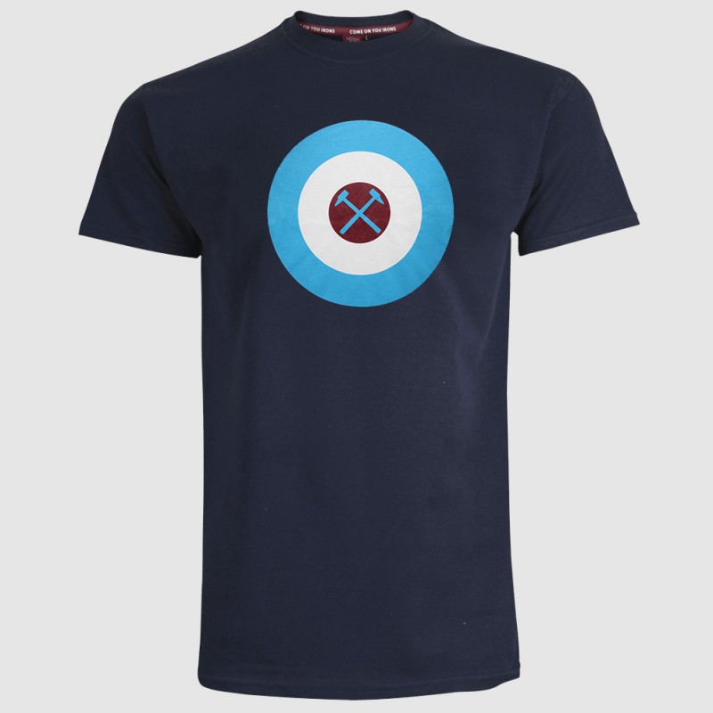 2425 - Navy Target T-Shirt