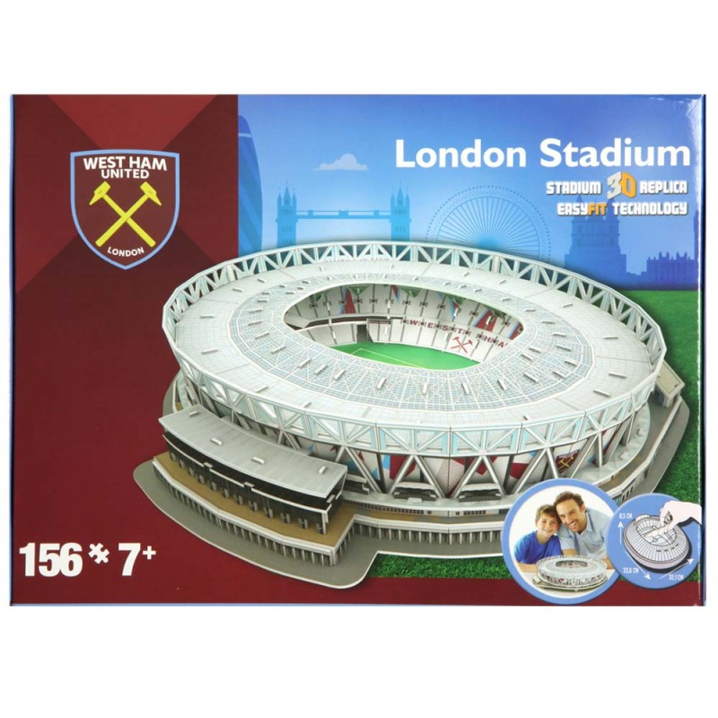West Ham 3D Stadium Puzzle West Ham 3D Stadium Puzzle