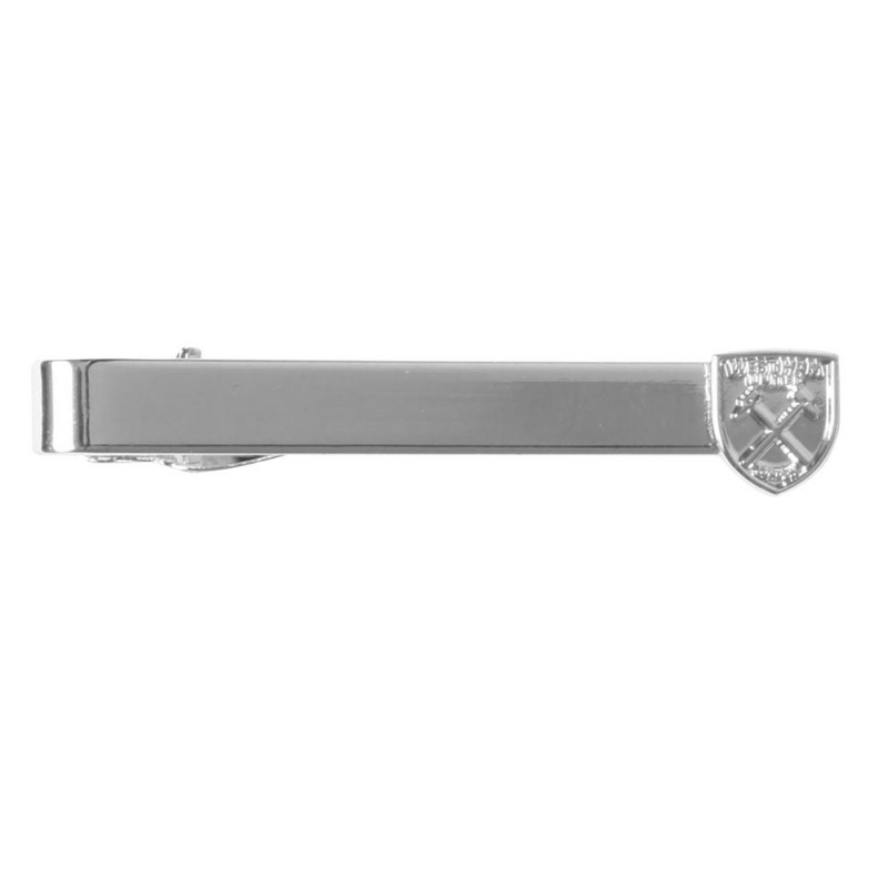 West Ham Silver Plated Crest Tie Slide West Ham Silver Plated Crest Tie Slide