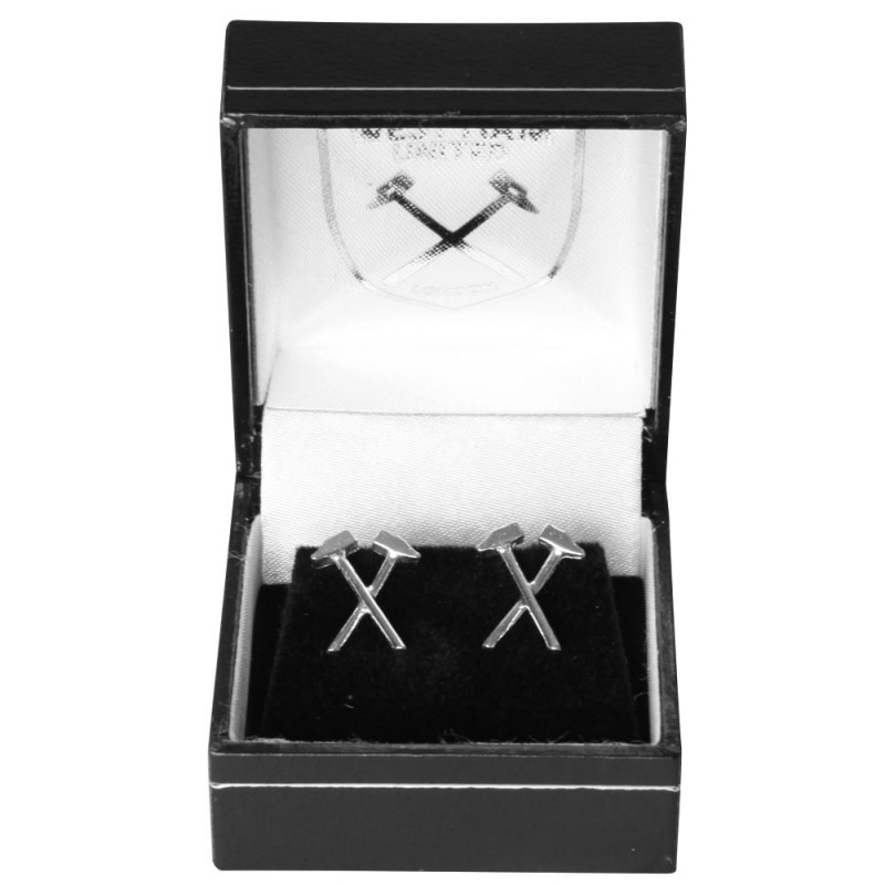 West Ham Hammers Ear Stud - Pair West Ham Hammers Ear Stud - Pair