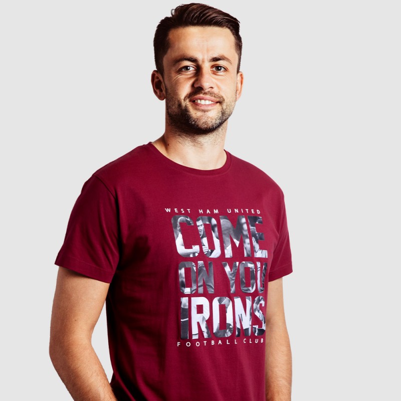 Claret Come On You Irons T-Shirt