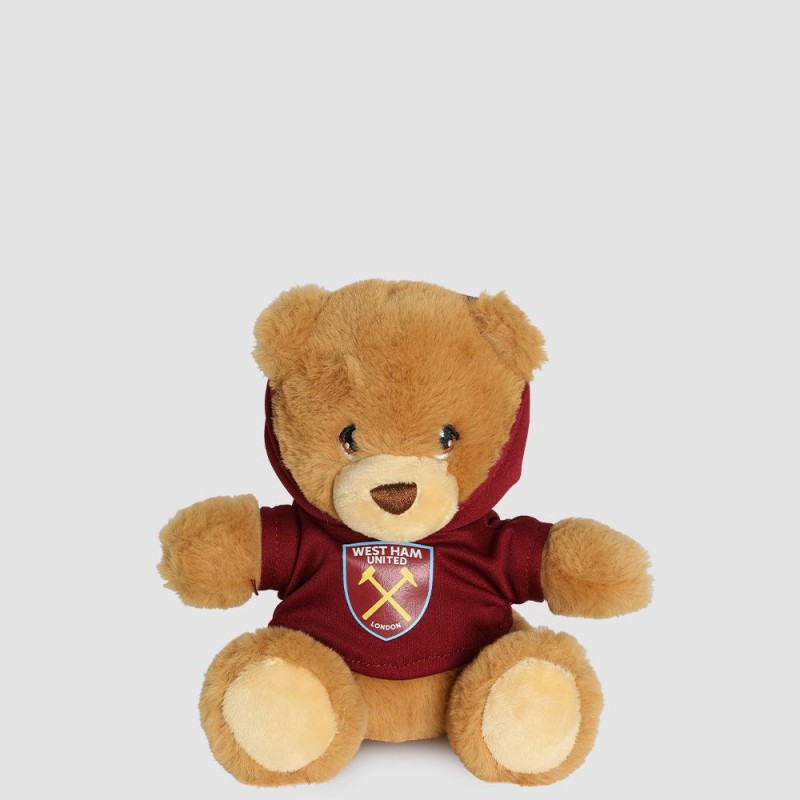 West Ham Sitting Hoodie Bear West Ham Sitting Hoodie Bear