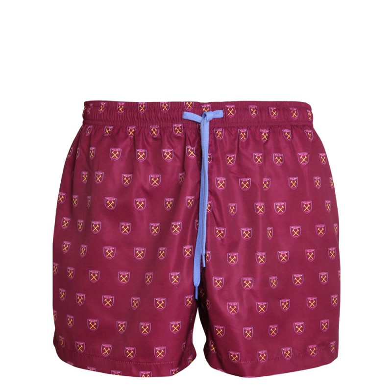 West Ham Junior Claret Crest Swim Shorts