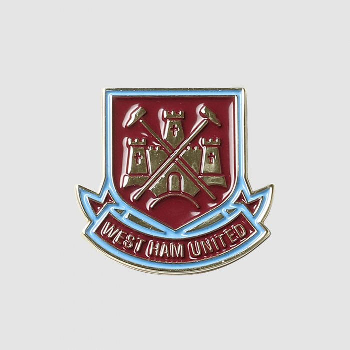 West Ham 1999-2016 Retro Crest Pin Badge West Ham 1999-2016 Retro Crest Pin Badge