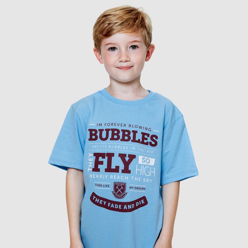 2418 - Sky 125 Bubbles Lyrics T-Shirt
