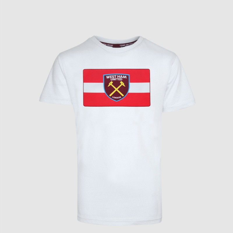 2418 - White Austria  Flag/Crest T-Shirt