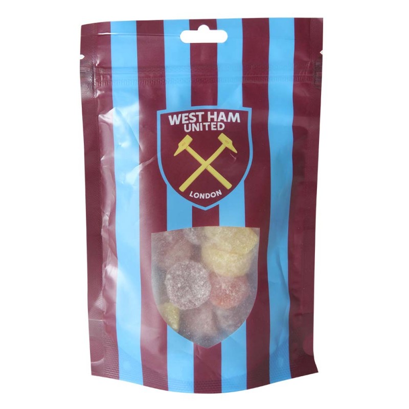 West Ham Fruit Pastilles Sweet Bag West Ham Fruit Pastilles Sweet Bag