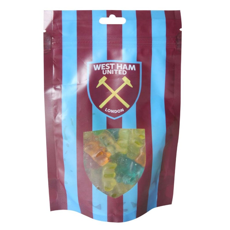 West Ham Teddy Bears Sweet Bag West Ham Teddy Bears Sweet Bag