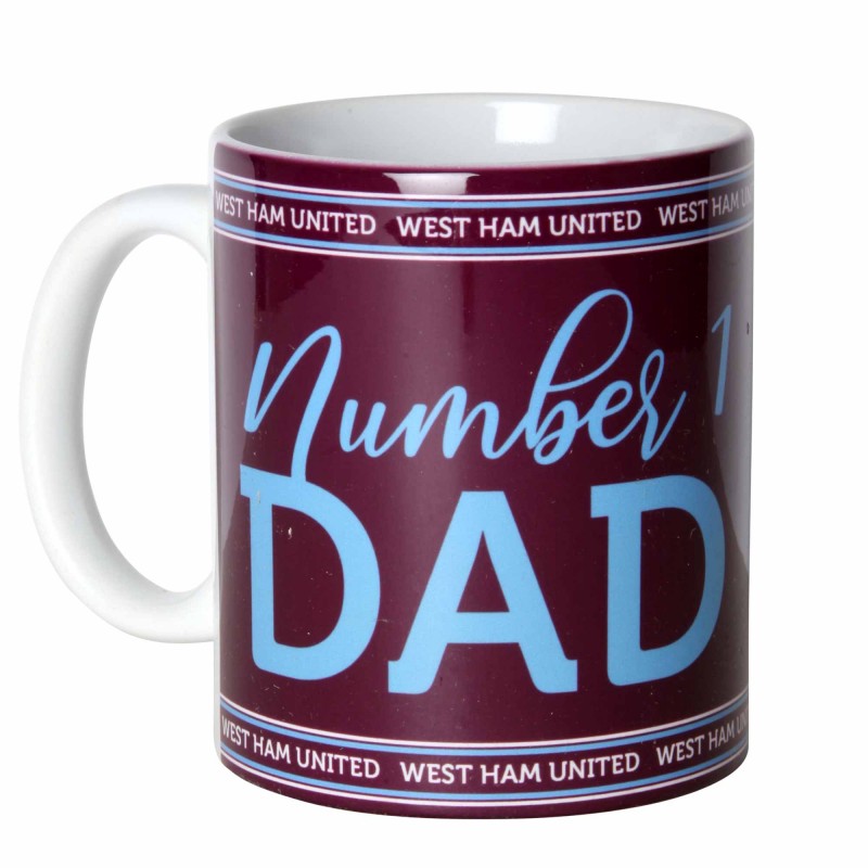 West Ham Number 1 Dad Mug