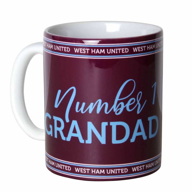 West Ham Number 1 Grandad Mug