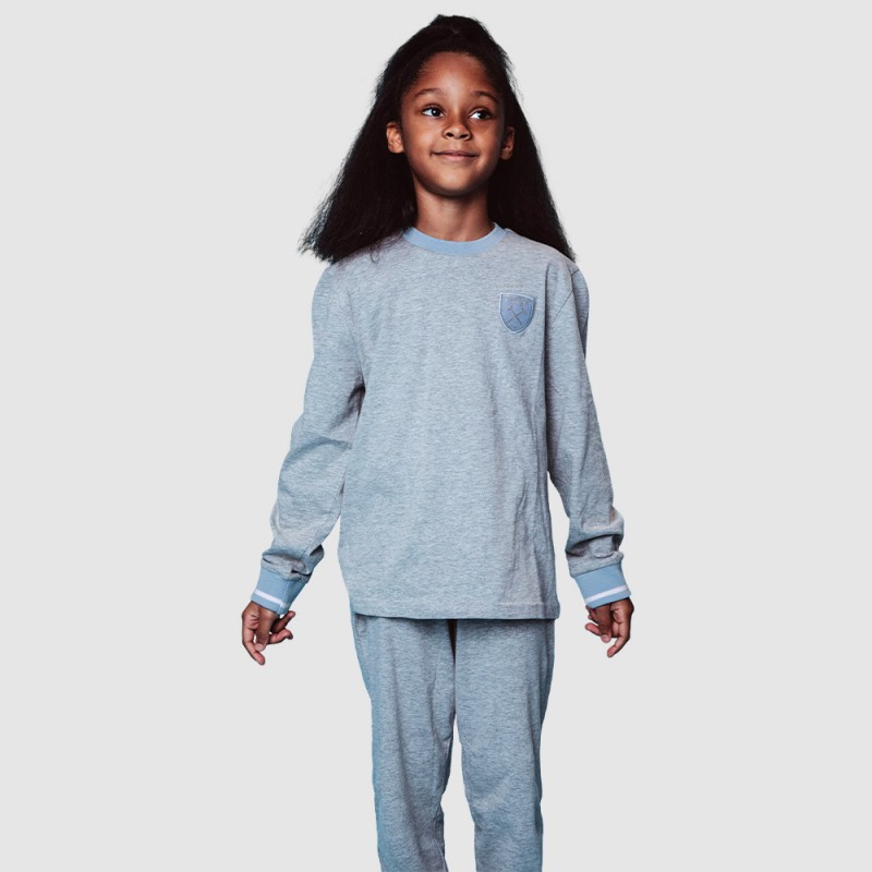 Girls Grey Pyjamas
