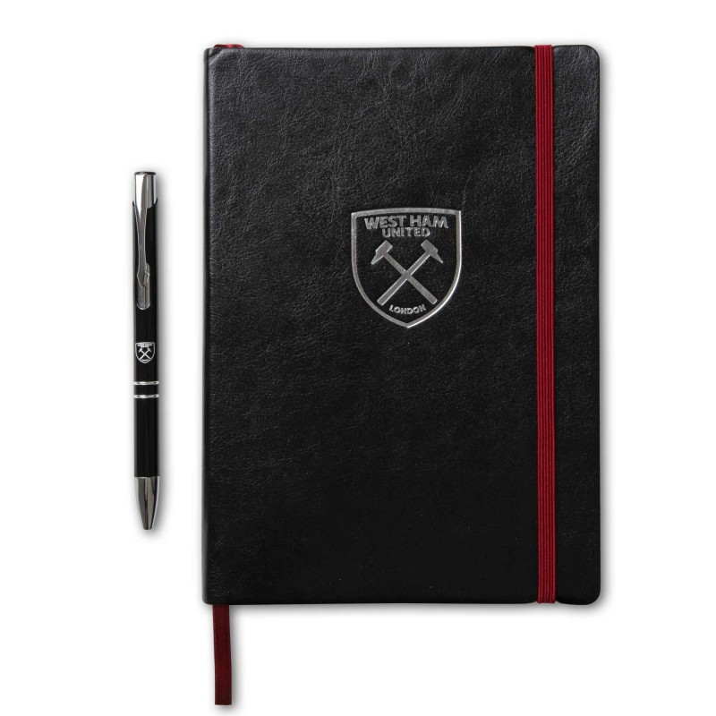 West Ham Notebook & Colour Pen Set