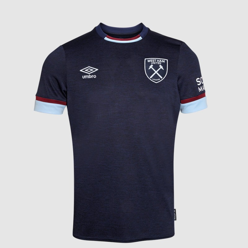 West Ham 21/22 Unsponsored 3rd Shirt