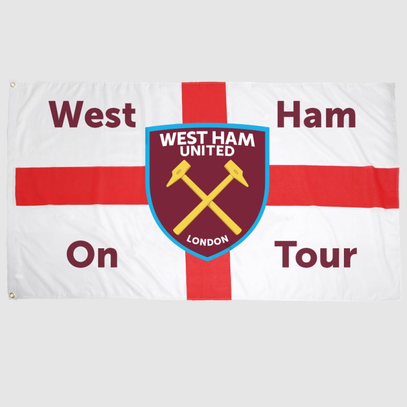 West Ham On Tour St.George Flag