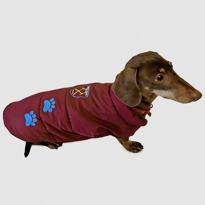 West Ham Medium Dog Coat