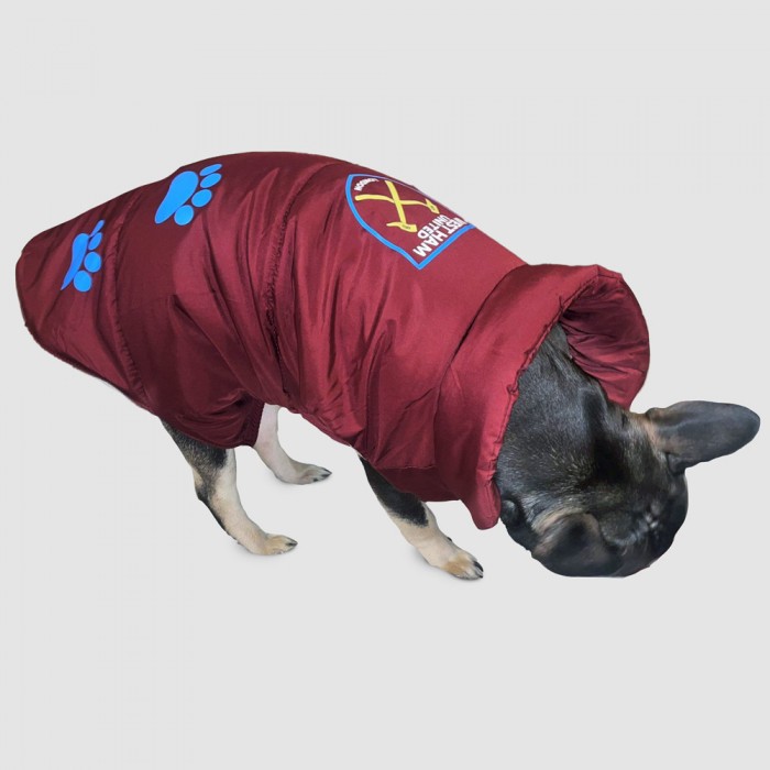 West Ham Large Dog Coat