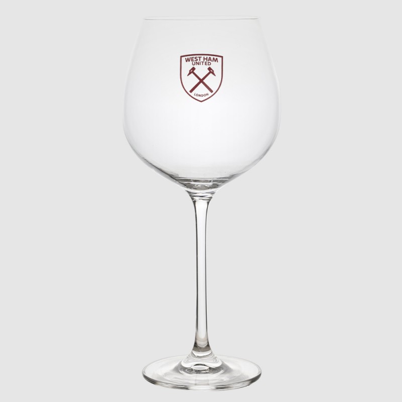 West Ham Gin Glass