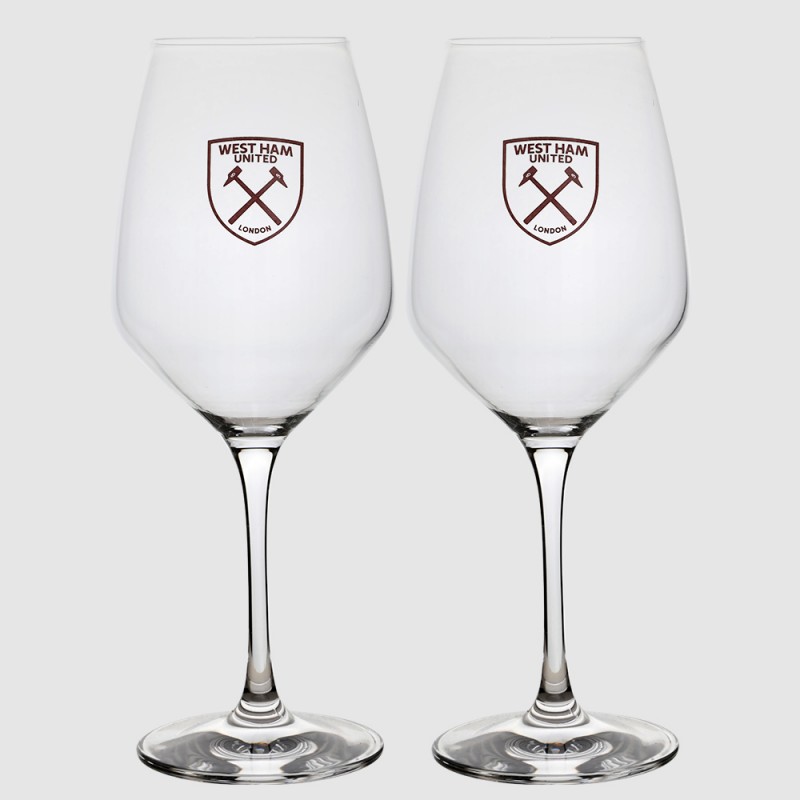 West Ham Wine Glass