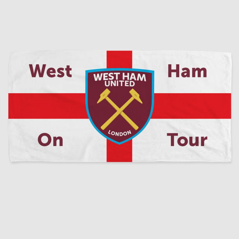 West Ham On Tour St George Towel