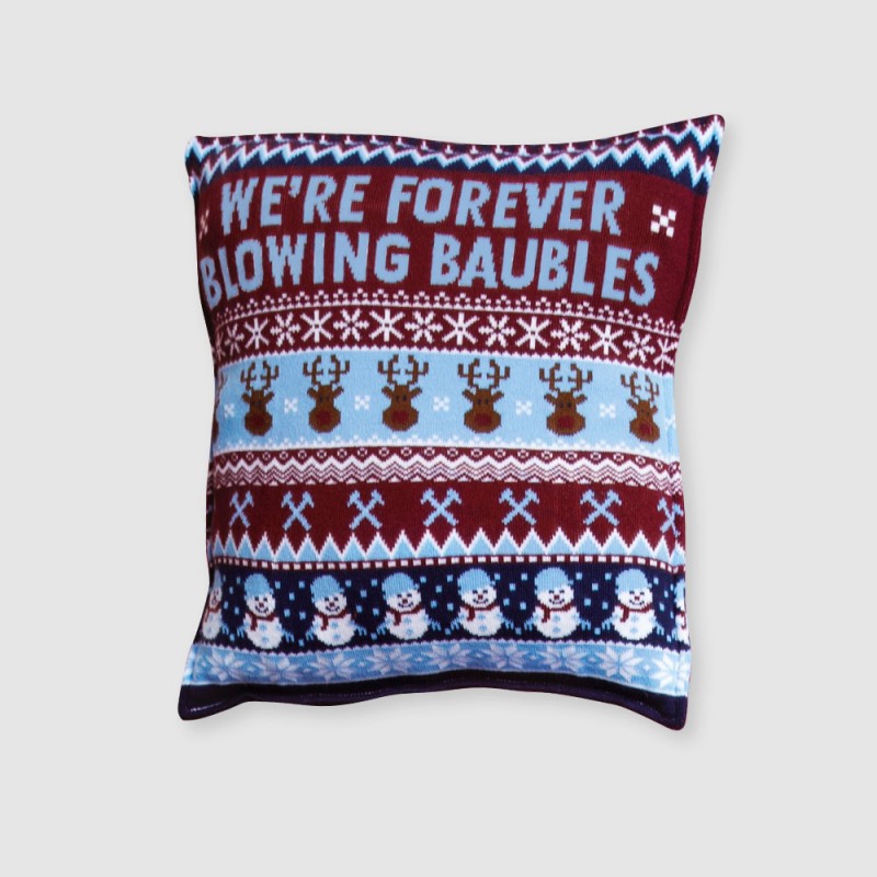 Im Forever Blowing Bubbles Christmas Cushion