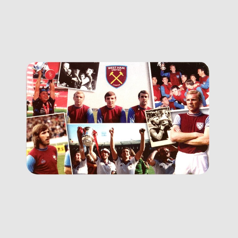 West Ham Retro Montage Gift Card West Ham Retro Montage Gift Card