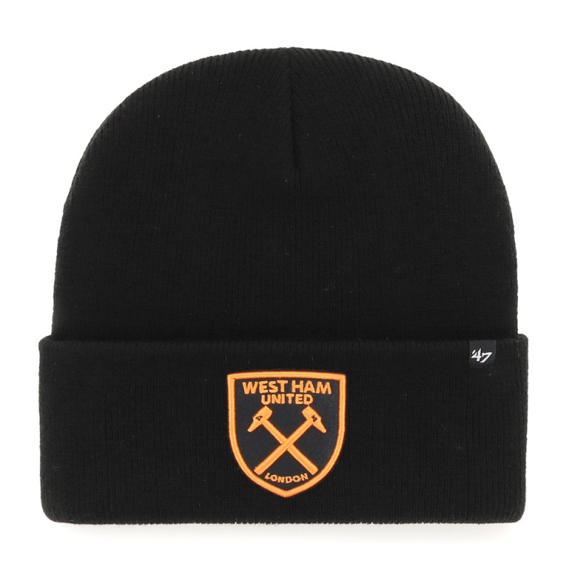 West Ham 47 - Black/Orange Cuff Knit Hat