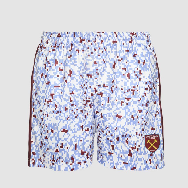 Essentials - Junior White Poly Shorts