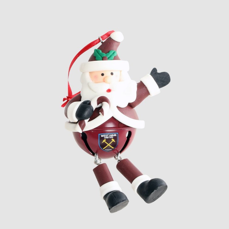 Jingle Bell Santa Decorations