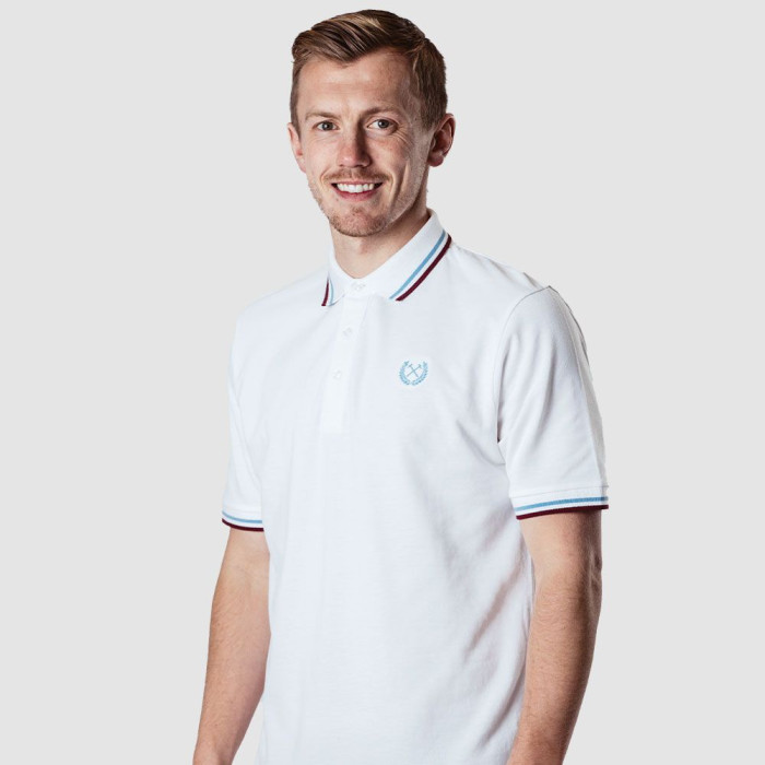 West Ham CSW Tipped - White Polo