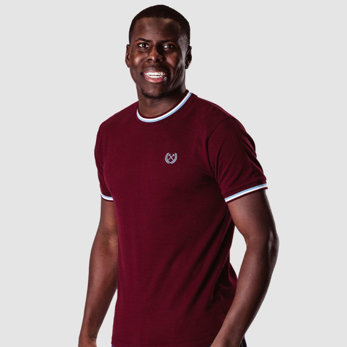 West Ham CSW Tipped - Claret T-Shirt