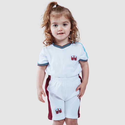 West Ham Infant 1980 FA Cup Shorts And T-Shirt Set