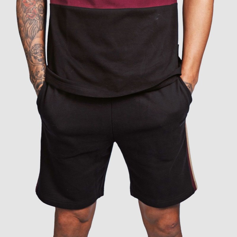 Claret Collection - Black/Tan Shorts