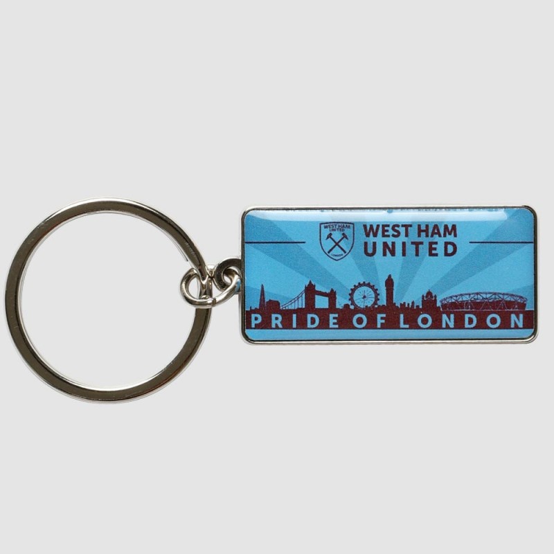 West Ham London Skyline Keyring West Ham London Skyline Keyring