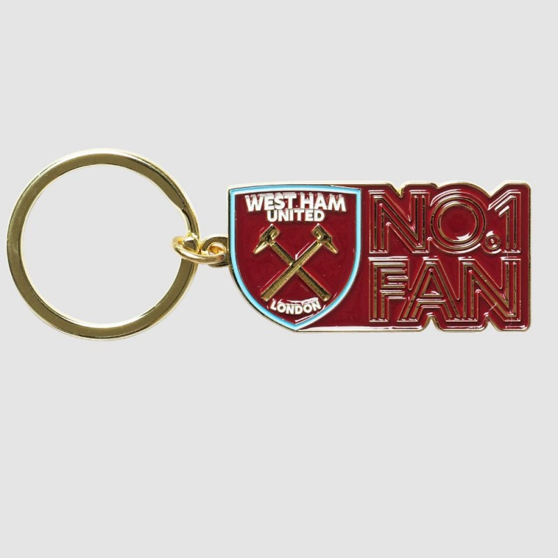 West Ham No 1 Fan Keyring West Ham No 1 Fan Keyring
