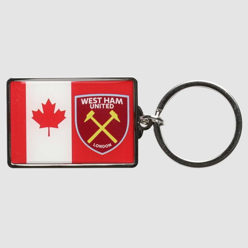 Canada Flag/Crest Keyring Canada Flag/Crest Keyring