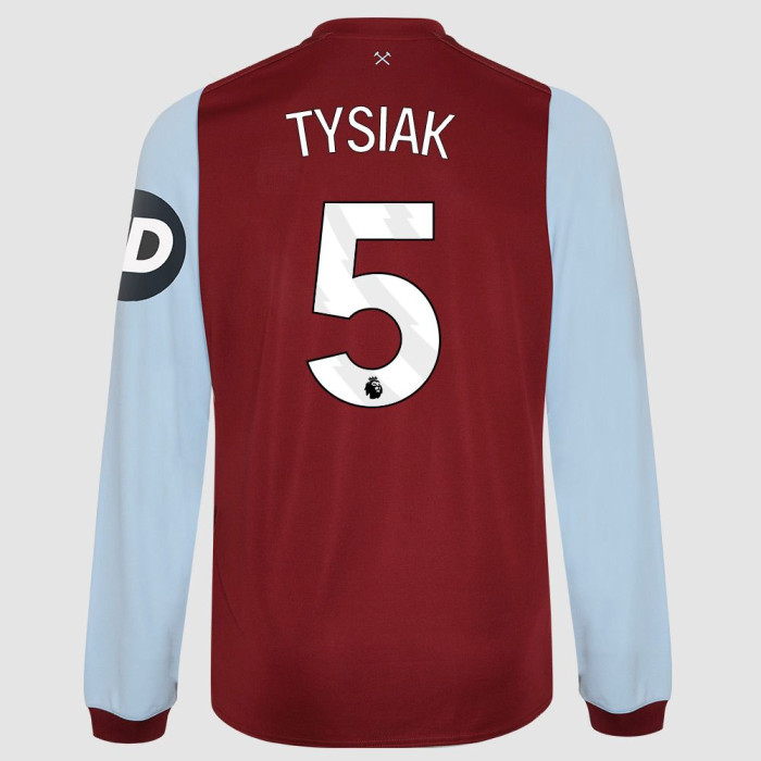 West Ham 23/24 Adults L/S Home Shirt