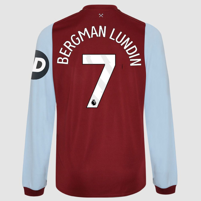 West Ham 23/24 Adults L/S Home Shirt