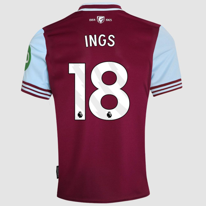 Adult Unsponsored Home Shirt 24/25 - Claret/Blue