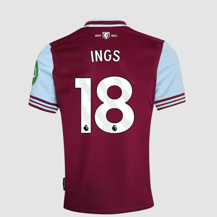 Junior Home Shirt 24/25 - Claret/Blue