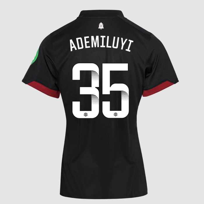 Women's Unsponsored Away Shirt 24/25 - Black