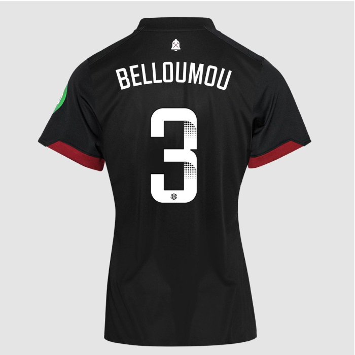 Women's Unsponsored Away Shirt 24/25 - Black