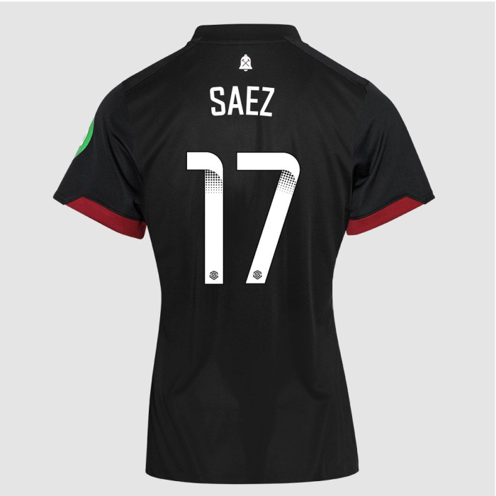 Women's Unsponsored Away Shirt 24/25 - Black